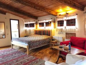 Postel nebo postele na pokoji v ubytování Hotel Mirhav