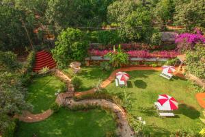 Zahrada ubytování Lake View Resort Lonavala