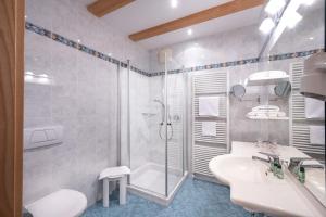 Kúpeľňa v ubytovaní Hotel Gasthof Waldschenke