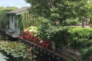 Zahrada ubytování Tiny House Boatshed