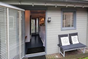 Patio nebo venkovní prostory v ubytování Tiny House Boatshed