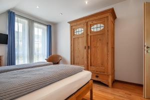מיטה או מיטות בחדר ב-Ols Berghaus
