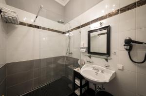 Koupelna v ubytování Hotel Der Kleine Prinz