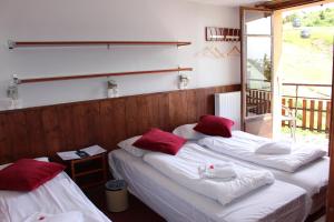 Postel nebo postele na pokoji v ubytování Hotel Le Refuge