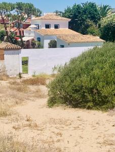 Budova, kde se vila nachází