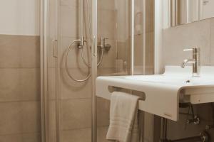 Koupelna v ubytování Hotel Europa Varese