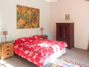 Ένα ή περισσότερα κρεβάτια σε δωμάτιο στο Val Rive - Monet Apartment