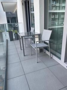 Balkón nebo terasa v ubytování Apartament Międzyzdroje B42