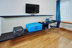 TV o dispositivi per l'intrattenimento presso Hotel Bristol Zurich