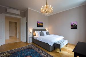 Postel nebo postele na pokoji v ubytování Parkview Boutique Apartments
