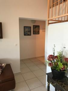 TV a/nebo společenská místnost v ubytování Apartment Marie