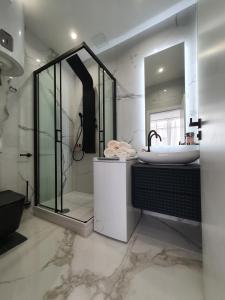 Kupaonica u objektu Apartmani Lavin