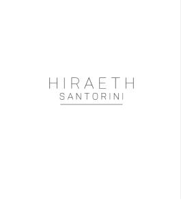 Un certificat, premiu, logo sau alt document afișat la Hiraeth Santorini