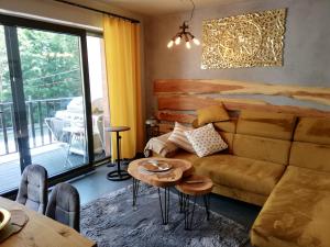 Posedenie v ubytovaní Apartament SPOKOLOKO Wiślańska Złoty B1