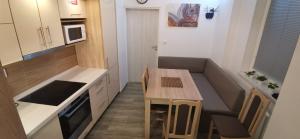 Kuchyň nebo kuchyňský kout v ubytování New cosy studio
