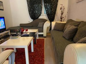 Prostor za sedenje u objektu Apartments OldTown