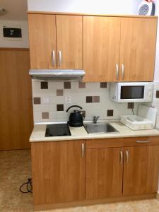 Dapur atau dapur kecil di Apartment Safran