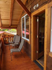Posezení v ubytování Tschurtschenthaler Lodge