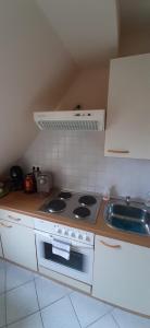 Kuchyňa alebo kuchynka v ubytovaní NAPKŐ APARTMAN