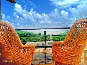 Balcone o terrazza di The Blue View - sea view villas