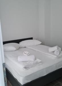 Posteľ alebo postele v izbe v ubytovaní Sea&City View Luxury Apartment