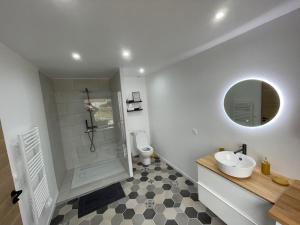 Kúpeľňa v ubytovaní La Casa di Maria - Gîte 2 à 4 personnes