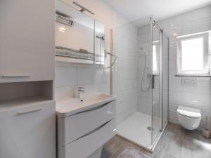 Kúpeľňa v ubytovaní Berat Apartment
