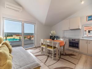Kuchyňa alebo kuchynka v ubytovaní Berat Apartment