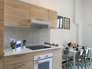 Køkken eller tekøkken på House Acciuga innamorata by holiday world