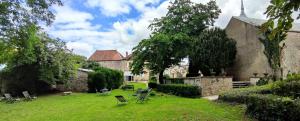 Zahrada ubytování Manoir de L'Echauguette