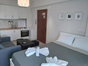 Kuchyň nebo kuchyňský kout v ubytování Little Beauty - HappyHostGr - in Platamonas