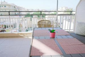 Balkón nebo terasa v ubytování Loutraki Pinky Pearl