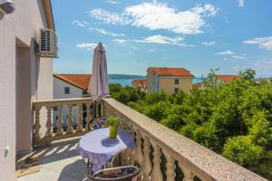 Balkón nebo terasa v ubytování Apartments Rogić