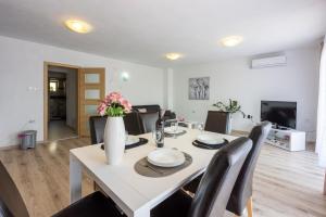 Posezení v ubytování Apartments Rogić