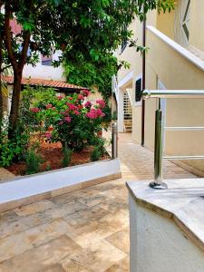 En balkon eller terrasse på Apartments Riljic