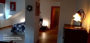 Postel nebo postele na pokoji v ubytování Tomillaron House