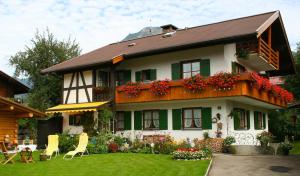 Zahrada ubytování Gästehaus Michelar's Hüs