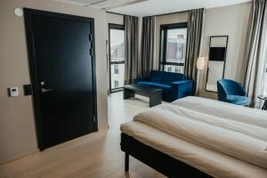 Postel nebo postele na pokoji v ubytování Comfort Hotel Bodø