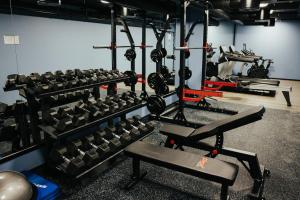 Fitness centrum a/nebo fitness zařízení v ubytování Comfort Hotel Bodø