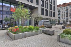 Budynek, w którym mieści się apartament