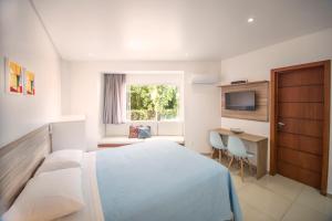 Μια τηλεόραση ή/και κέντρο ψυχαγωγίας στο Pousada Vila Portuguesa