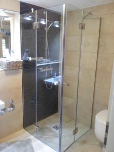 Koupelna v ubytování Gesundheitshaus Hohnstein