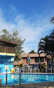 A piscina localizada em Amoreiras Hotel Pousada ou nos arredores