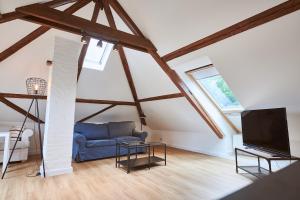 Posezení v ubytování Gutshotel Baron Knyphausen
