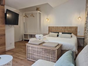 Un ou plusieurs lits dans un hébergement de l'établissement Osemae Immobilier - Redon Port-Chatelêt