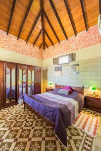 Postel nebo postele na pokoji v ubytování Tenerife Paradise 03 Suite - Hotel Rural Fsj