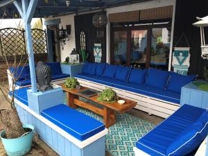 Posezení v ubytování B&B De Eifelhoeve