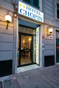 Pelan lantai bagi Hotel Chopin