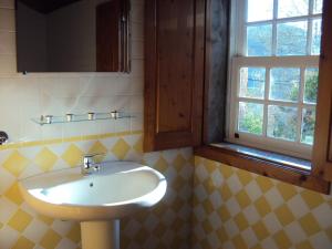 Kúpeľňa v ubytovaní Casa do Postigo