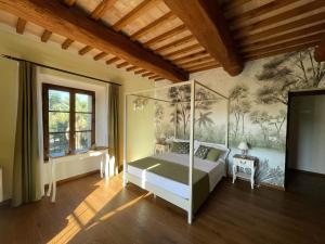 Posteľ alebo postele v izbe v ubytovaní Villa Preselle Country Resort + 37 fotografií